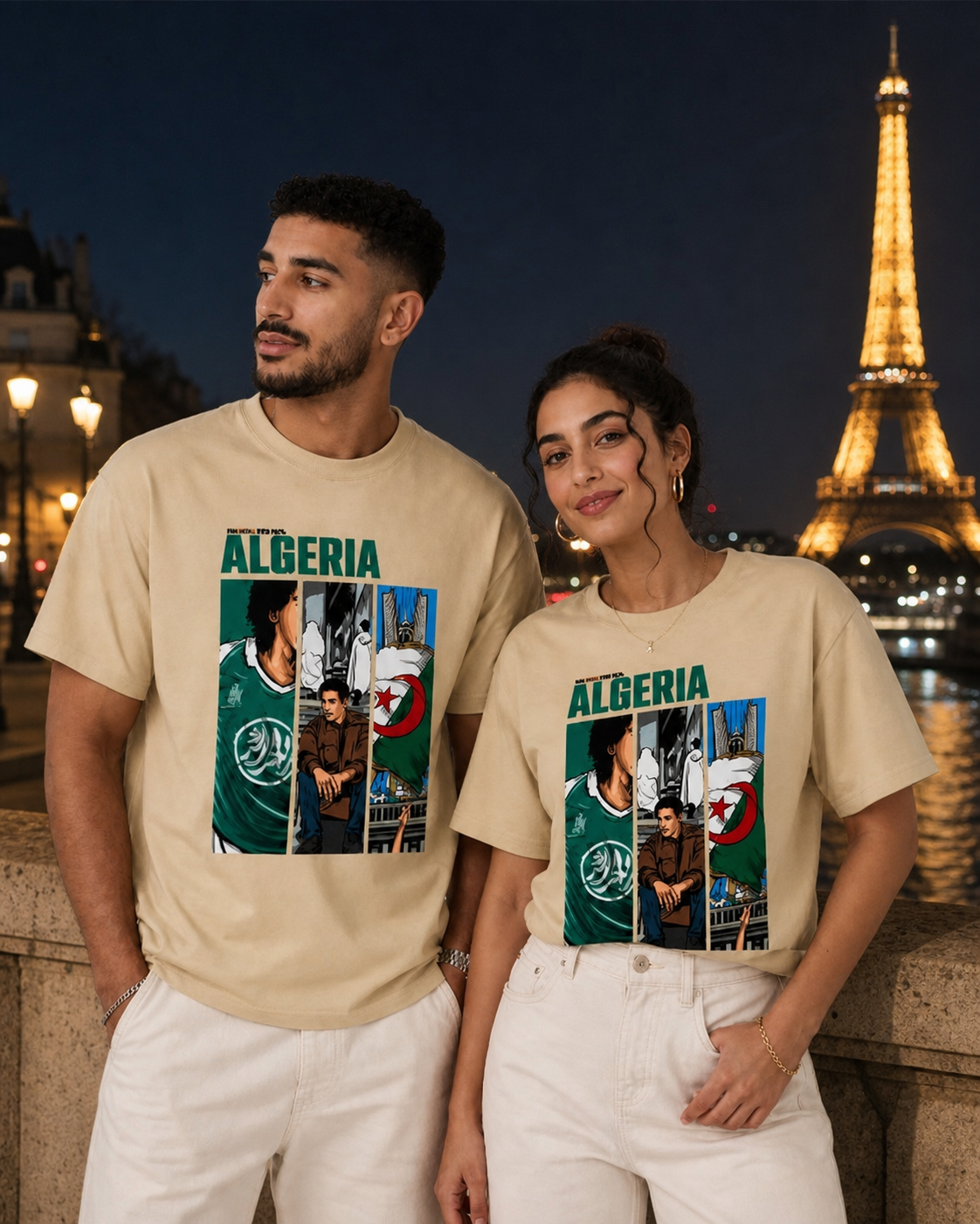 T-shirt Algéria Streetwear | Fennek Store