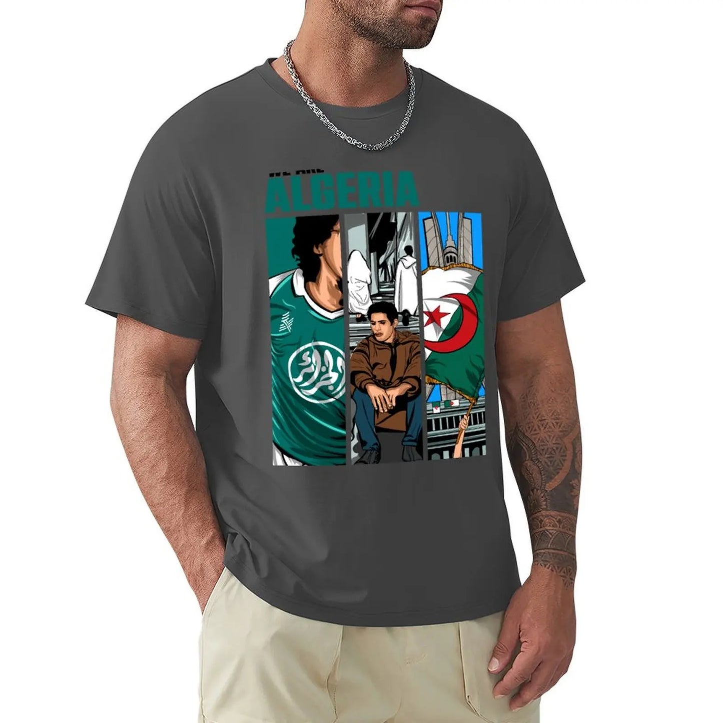 T-shirt Algéria Streetwear | Fennek Store