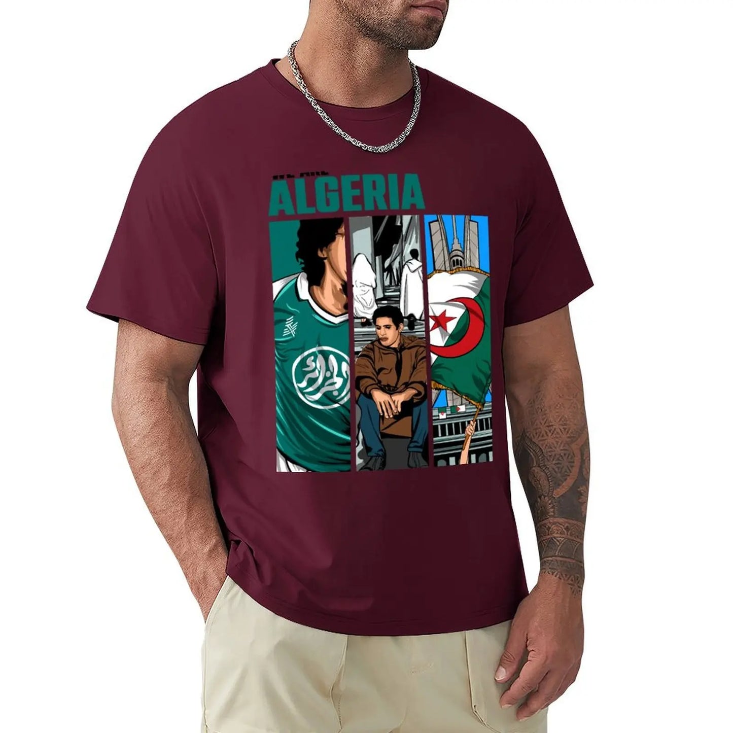 T-shirt Algéria Streetwear | Fennek Store