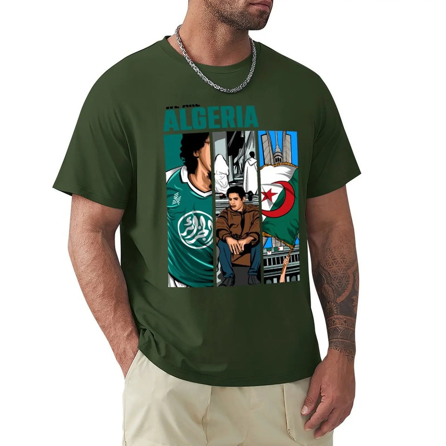 T-shirt Algéria Streetwear | Fennek Store