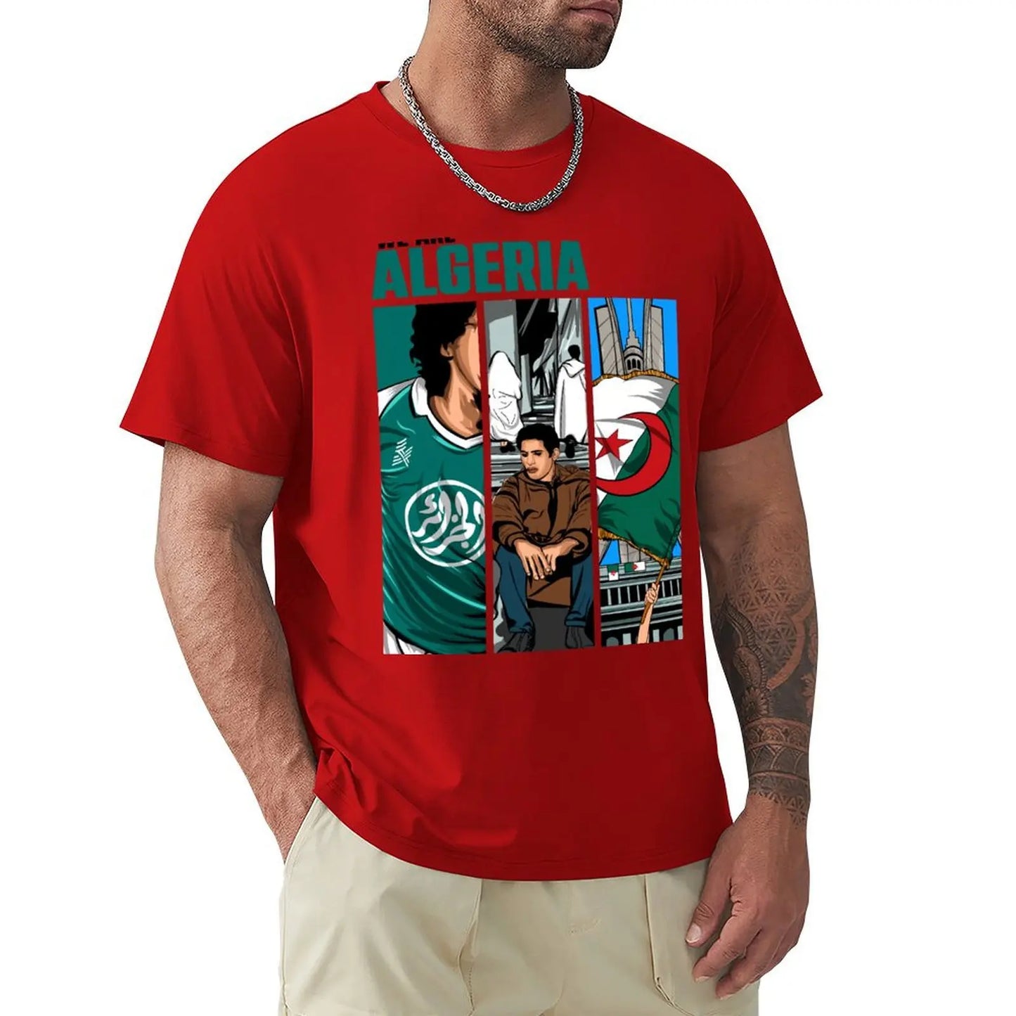 T-shirt Algéria Streetwear | Fennek Store