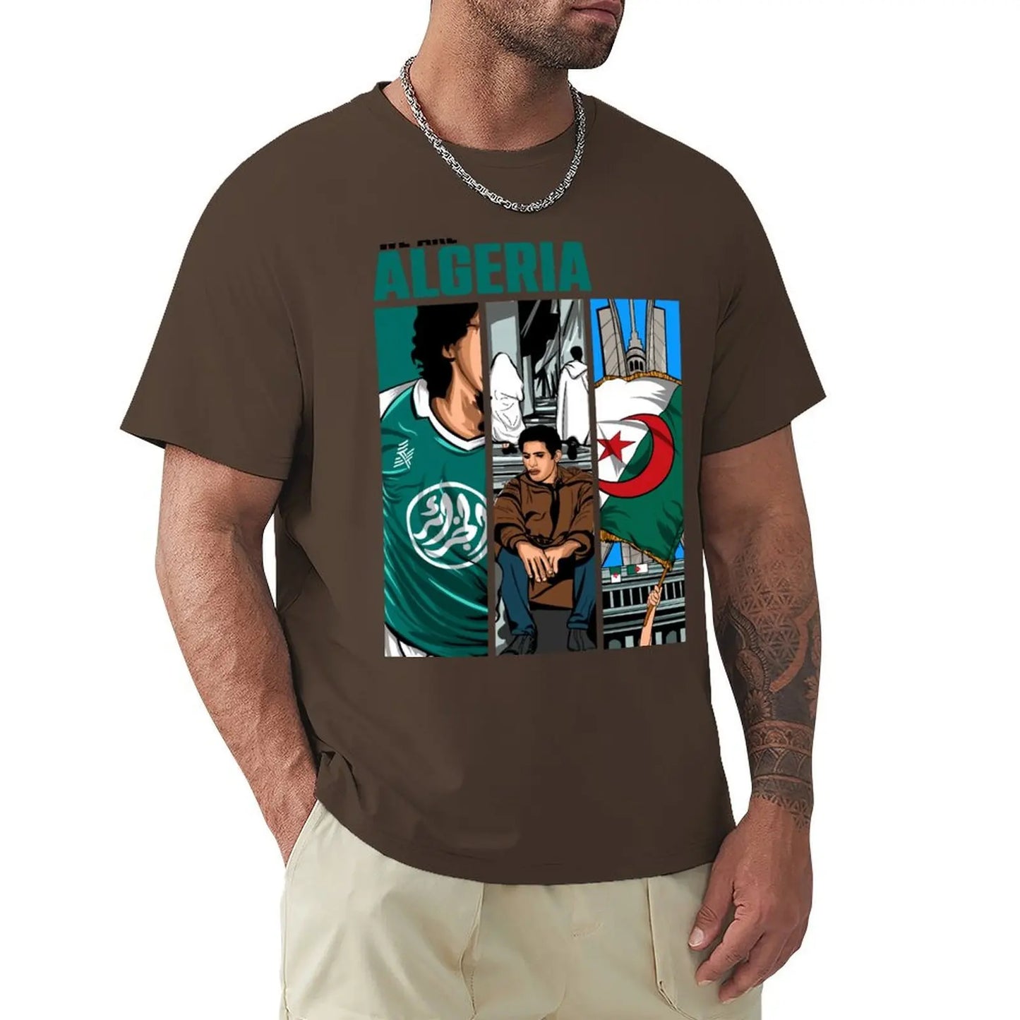 T-shirt Algéria Streetwear | Fennek Store