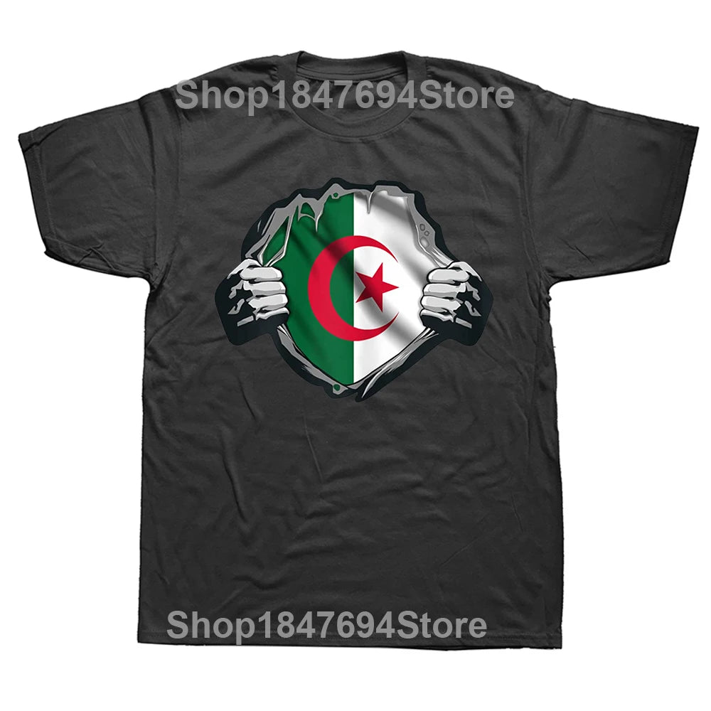 T-shirt Algeria — Femme libre du désert