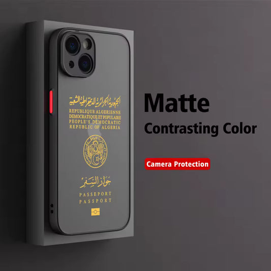 Coque iPhone Passeport Algérie | Fennek
