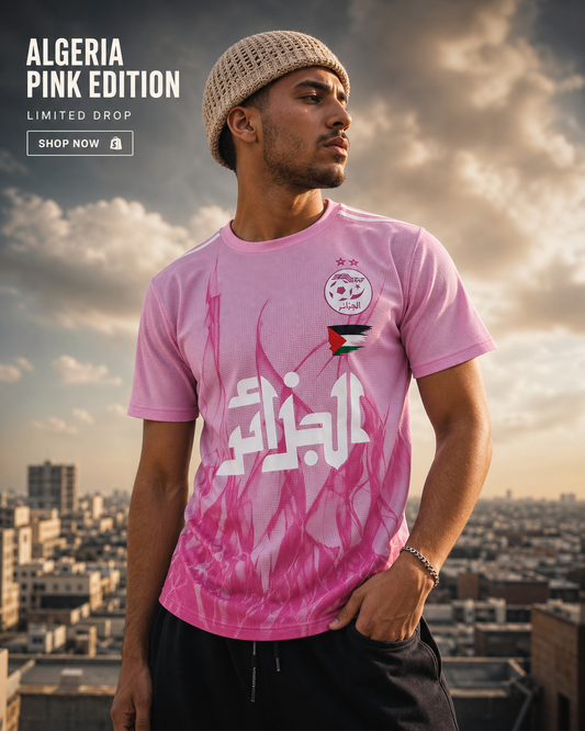 Maillot Rose Algérie